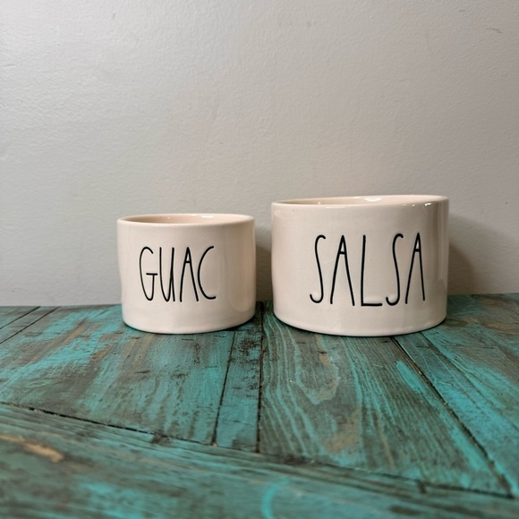 Rae Dunn Salsa + Guac Set - Picture 3 of 10